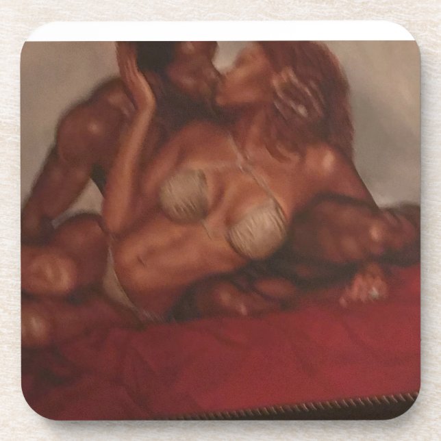 Porta copos de plástico do Duro Racquel Evans (Frente)