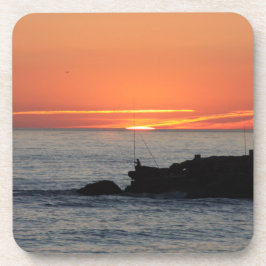 Porta copos de plástico do Duro sunset - Conjunto 