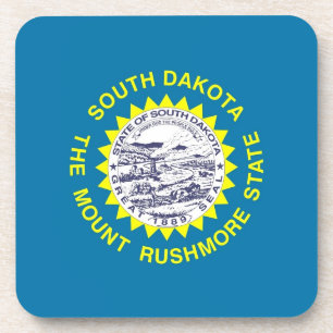 Porta copos de plástico duro com bandeira de Dako