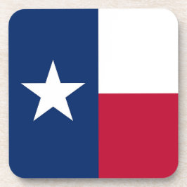 porta copos de plástico duro com bandeira do Texas