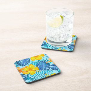 Porta copos de plástico para palmas tropicais Impr