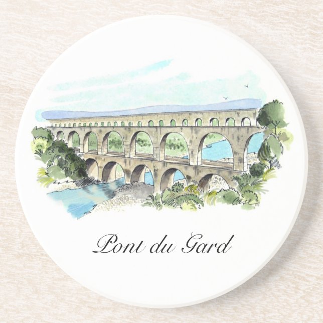 Porta copos de Pont Du Gard (Frente)