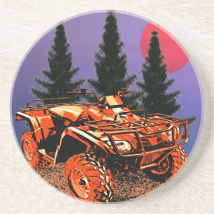 Porta copos de quatro rodas