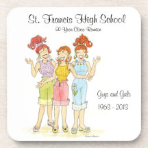 porta copos de reunião de classe