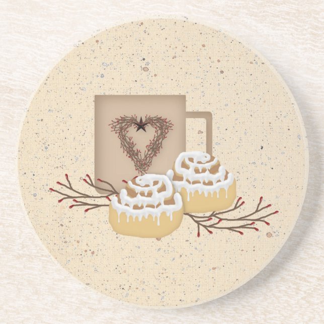 Porta copos de Rolamentos de Canela (Frente)