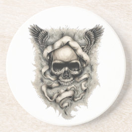 Porta copos de Sandstone Beber com "Asas de Destin