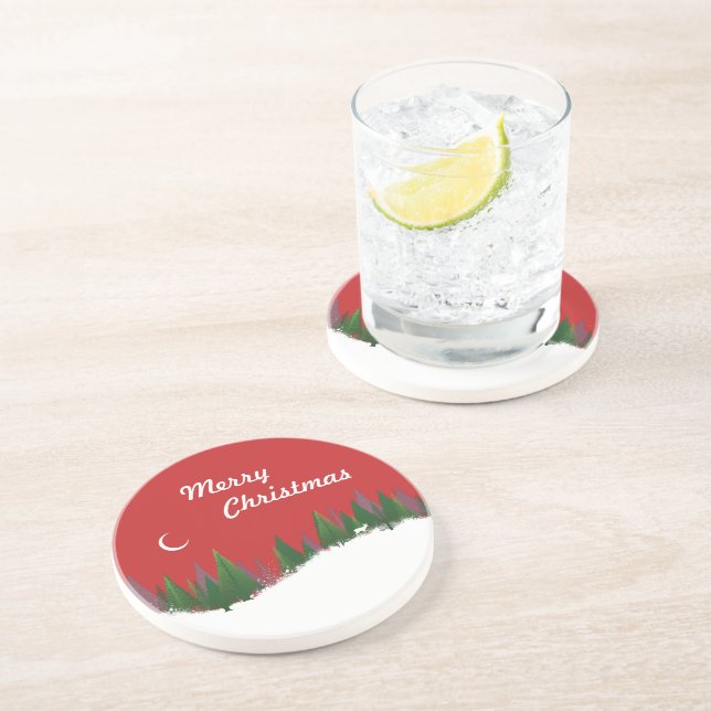 Porta copos de Sandstone na Pena de Natal (Lateral)