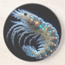 Porta copos de Sandstone Shrimp