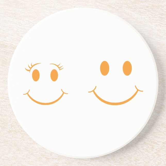 Porta copos de Sorriso Masculino e Feminino (Frente)