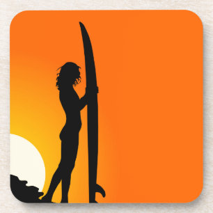 Porta copos de Surfer Girl Cork
