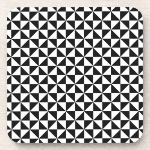 porta copos de triângulos geométricos