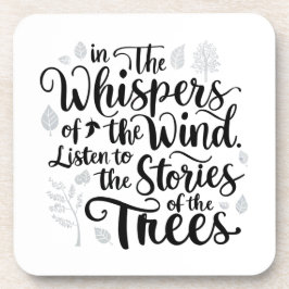 Porta copos de vento sussurros