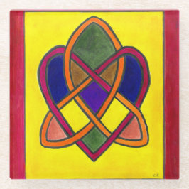 Porta copos de vidro