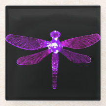 Porta copos de vidro de Dragonfly