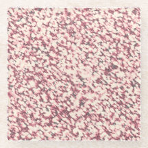 Porta copos de vidro de textura de pedra granulada