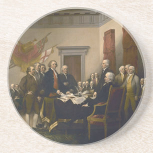 Porta-copos Declaração de independência por John Trumbull