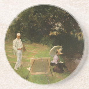 Porta-copos Dennis Miller Bunker Pintura em Calcot por Sargent