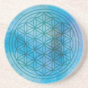 Porta-copos Descendência – Flor da Vida
