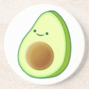 Porta-copos Desenho Avocado Bonito