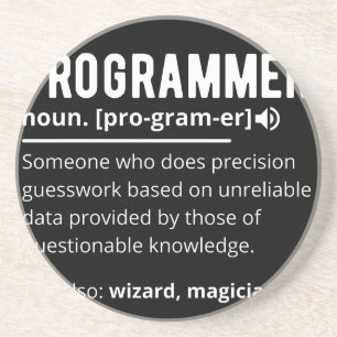 Porta-copos Desenvolvedor de código do programador engraçado
