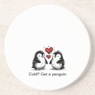 Porta-copos Desfile de Amor de Pinguins