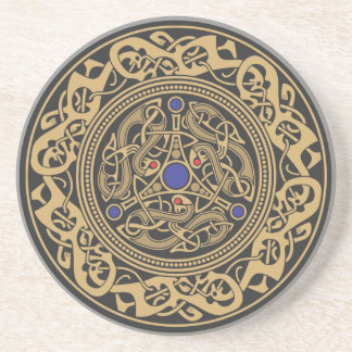 Porta-copos Design de arte da visão antiga