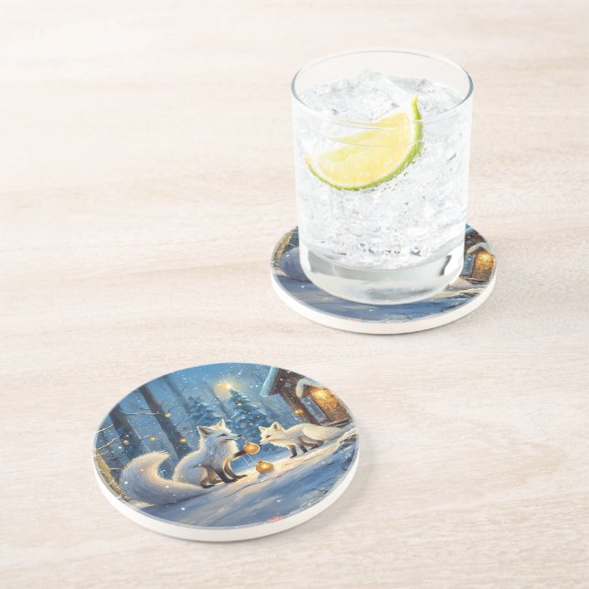 Porta-copos Design de Férias da Neve, por Rich AMeN Gill (Lateral)