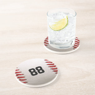 Porta-copos Design de jogador de beisebol com número de camisa