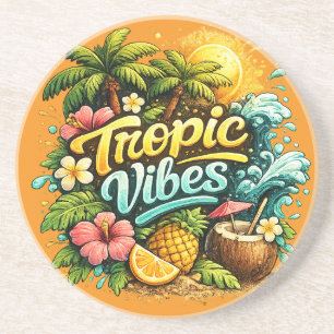 Porta-copos Design de Paraíso Tropical Tropic Vibes
