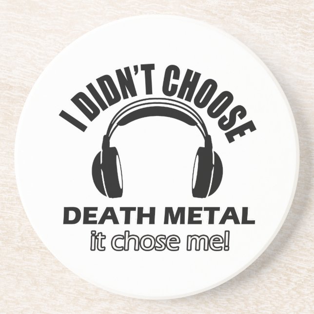Porta-copos design do metal da morte (Frente)