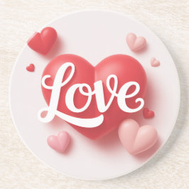 Porta-copos Design Moderno de Amor Romântico para o Dia dos Na
