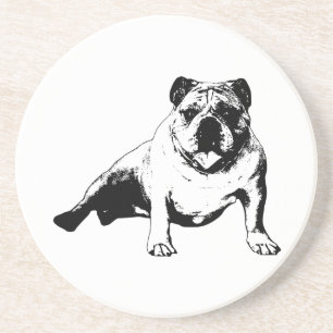 Porta-copos Design Vector Bulldog