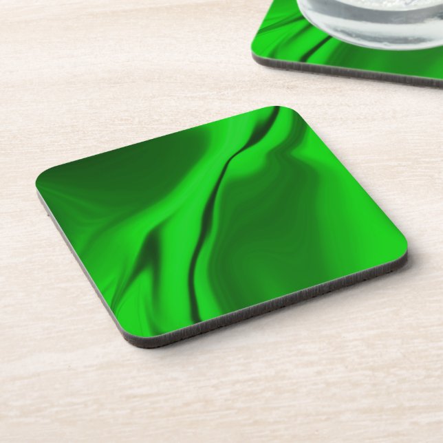 Porta copos Design Verde Suave (Left Side)