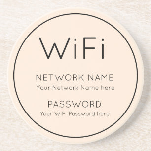 Porta-copos Detalhes do WiFi Limite simples da linha de Soltei