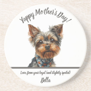 Porta-copos Dia de as mães Watercolor Yappy Yorkie