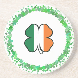 Porta-copos Dia de Clover Saint Patrick, Irlanda