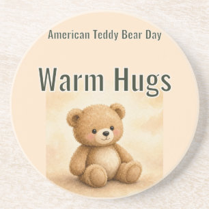 Porta-copos Dia do Urso Teddy Americano de Abraços Quentes