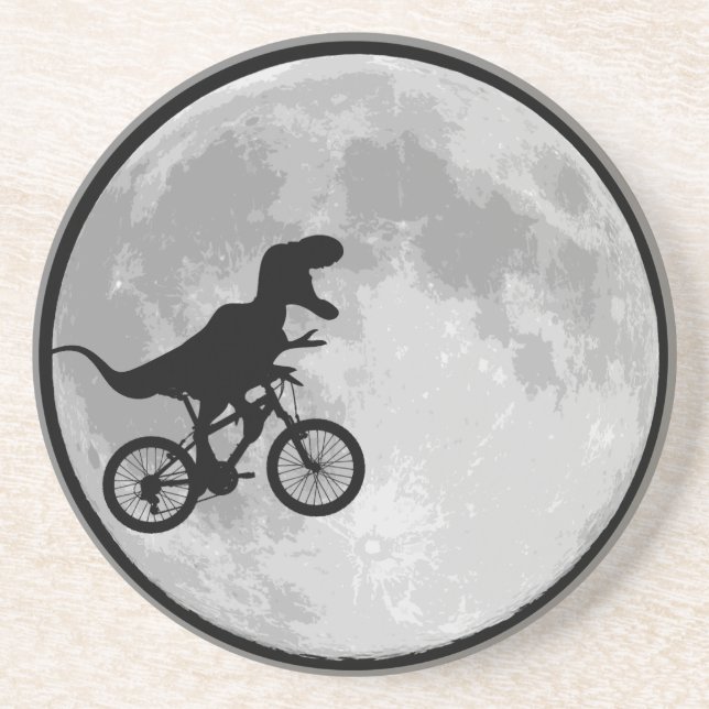 Porta-copos Dinossaur Bike & Moon (Frente)