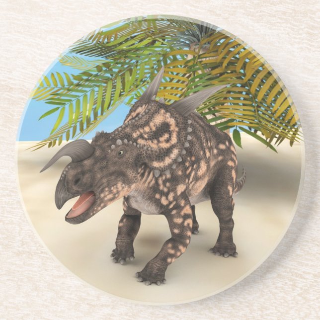 Porta-copos Dinossauro Einiosaurus (Frente)