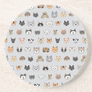 Porta-copos Diversão Animal: Cães Cães Mistura de Porcos
