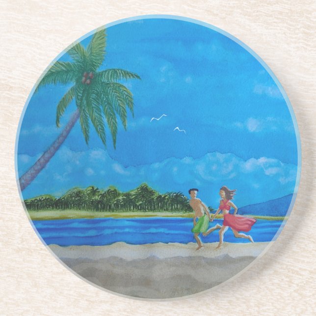 Porta-copos Diversão no Sol (Frente)