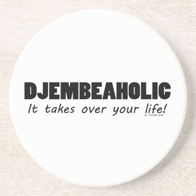 Porta-copos Djembeaholic Life (Frente)