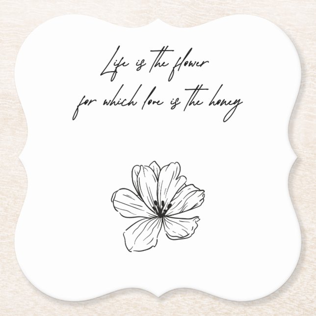 Porta-copos do Amor (Frente)