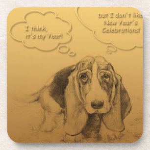 Porta copos do Ano Chinês Humorista Vietnamita