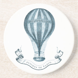 Porta copos do arenito do balão de ar quente do