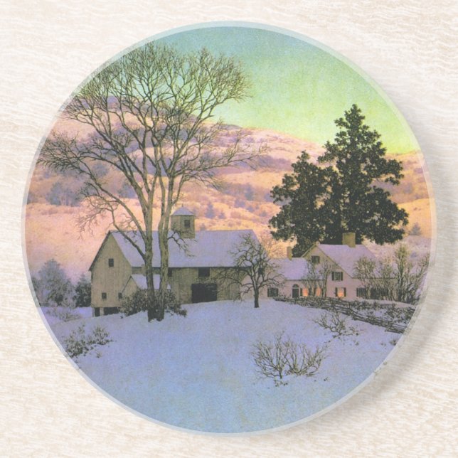 Porta copos do arrebol da tarde (Frente)