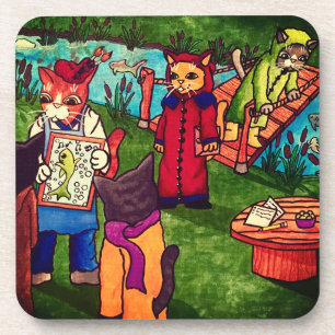 Porta copos do Artista Cat