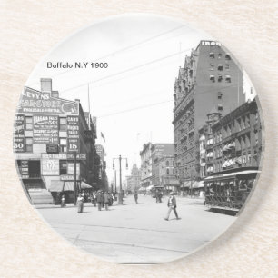 Porta copos do búfalo N.Y