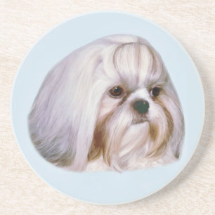 Porta copos do cão de Shih Tzu