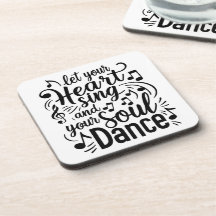 Porta copos do Coração